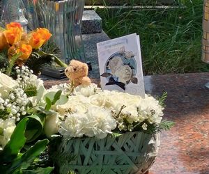 Patrycja i Bruno spoczęli na cmentarzu w Tychach. Widok grobu łamie serce