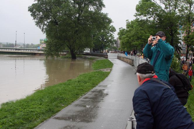 Powódź Kraków, rzeka Wisła