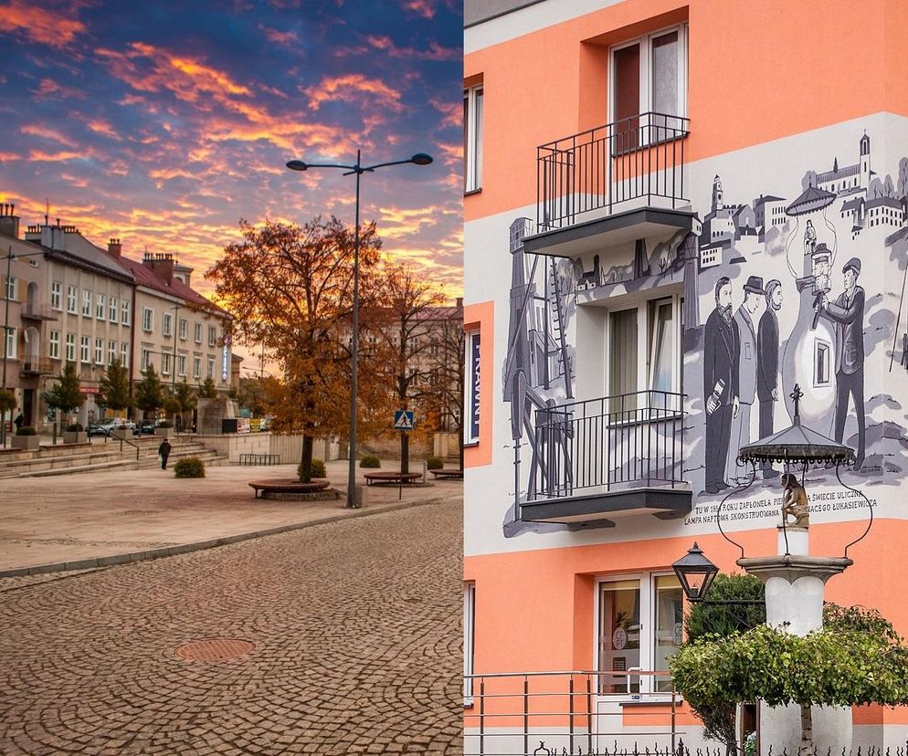 To tam zapłonęła pierwsza na świecie uliczna lampa naftowa. Region Małopolski słynie z czarnego złota