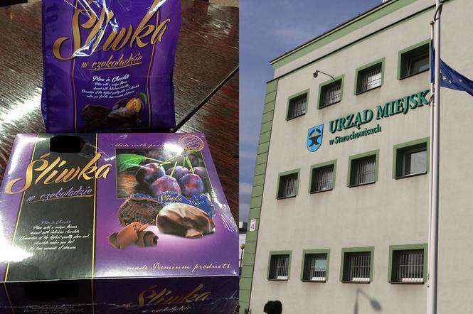 Słodkie życie starachowickich urzędników! 243 kg śliwki w czekoladzie w sześć lat