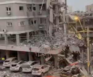 Rakieta trafiła prosto w blok w Izraelu