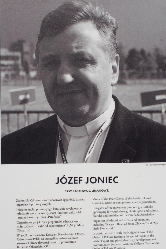 o. Józef Joniec SchP – prezes Stowarzyszenia Parafiada