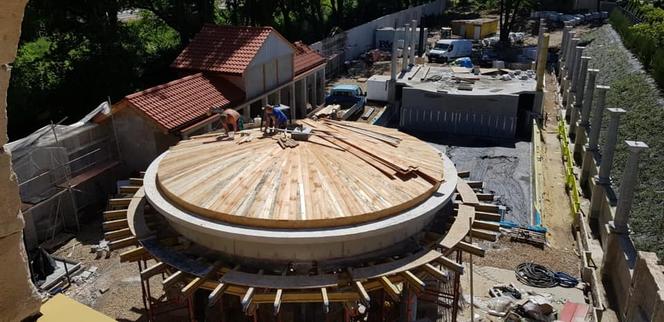 Poczuj się jak w rzymskim Koloseum. W Czeladzi powstaje największa sauna na świecie!