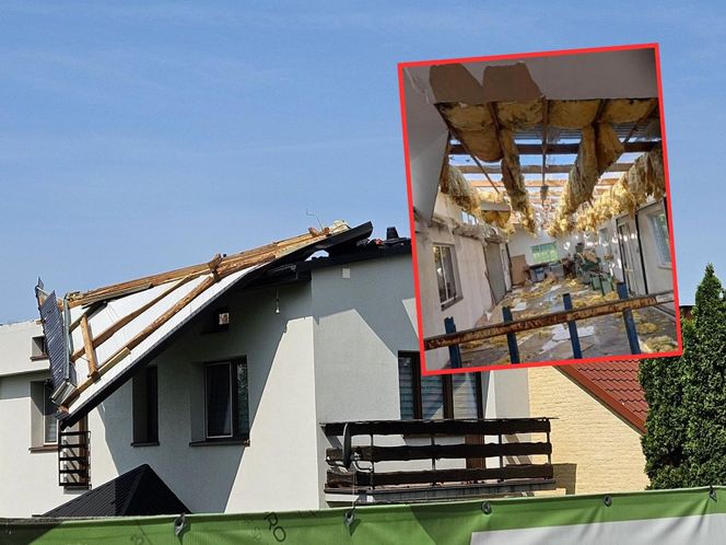 Trwa liczenie strat po nocnych nawałnicach w powiecie kraśnickim