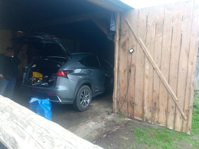 Akcja "Kobry" w Sokołowie Podlaskim: Odzyskali luksusowego lexusa! Zatrzymano 31-latka