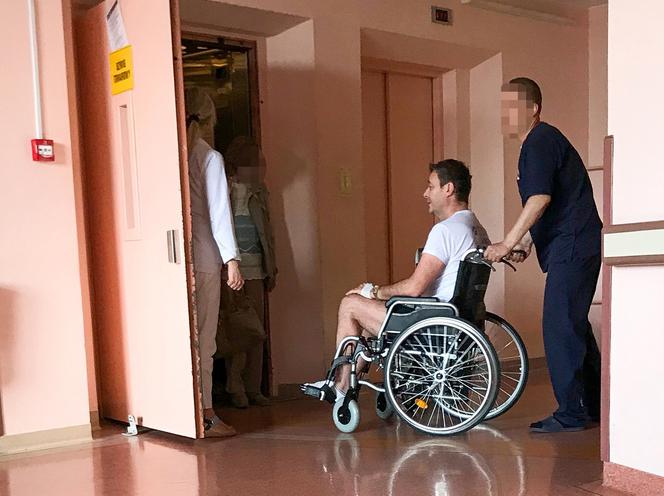 Jacek Rozenek w szpitalu 