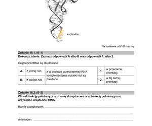 Biologia arkusze MATURA 2024 rozszerzenie FORMUŁA 2015