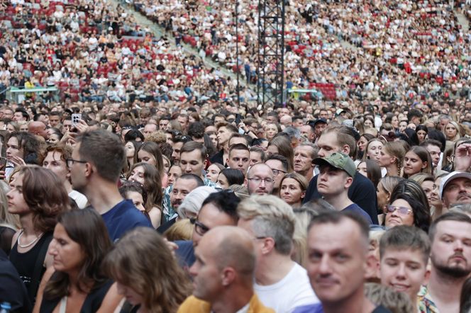 Koncert Jennifer Lopez w Warszawie (25.07.2025) - część druga. Organizatorem koncertu jest Prestige MJM