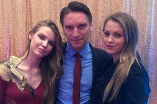 Tomasz Lis z córkami - Igą i Polą
