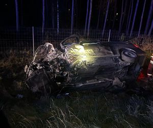 Poważny wypadek na S10 pod Toruniem. 5 osób poszkodowanych