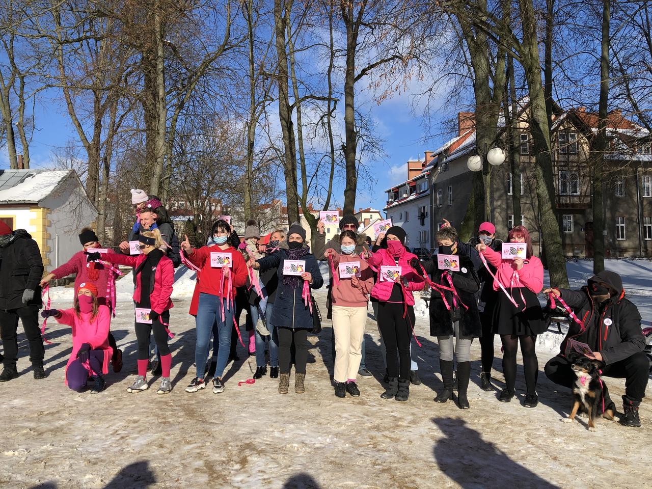 Akcja Nazywam się Miliard w Szczecinku. Kobiety tańczyły przeciw przemocy [AUDIO,WIDEO,FOTO]