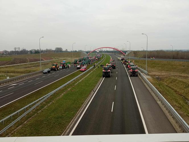 Protest rolników na Podkarpaciu