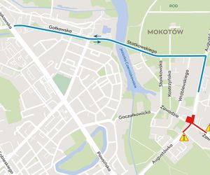 Wahadłowo na granicy Mokotowa i Wilanowa