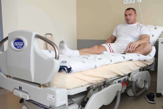 Mariusz Pudzianowski w szpitalu