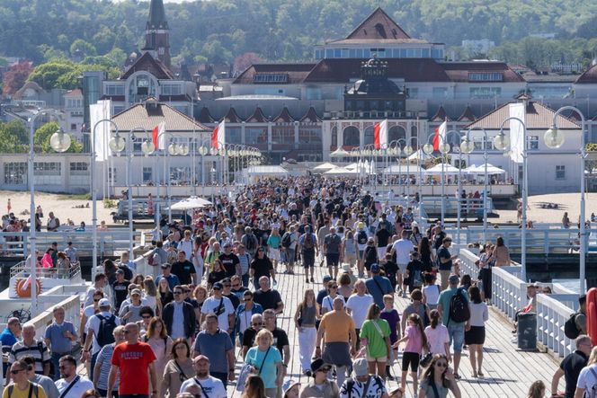 Sopot - turystów będzie od groma