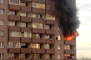 Pożar bloku w Prokocimiu. 18-latka, która wyskoczyła z okna w ciężkim stanie [NOWE FAKTY]