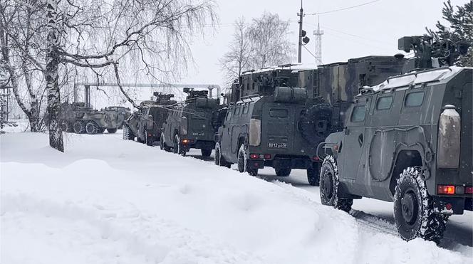 Rosyjskie wojska wkraczają do Kazahstanu