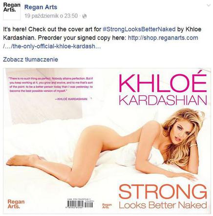 Khloe Kardashian - okładka książki