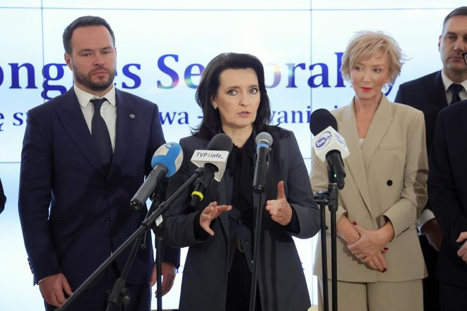 Marzena Okła-Drewnowicz, Sekretarz Stanu w KPRM, podczas Kongresu Senioralnego
