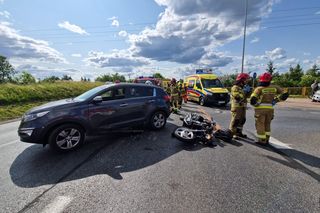 Nie żyje 52-letni motocyklista z Grudziądza. Zmarł po tygodniu walki o życie!