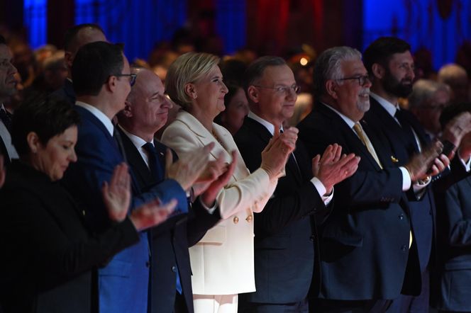 Andrzej Duda z Polonią w Copernicus Center