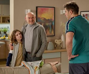 Na Wspólnej odc. 4038: Mikołaj (Krzysztof Wieszczek), Roman (Waldemar Obłoza), Stefanek (Gabriel Pakieser)