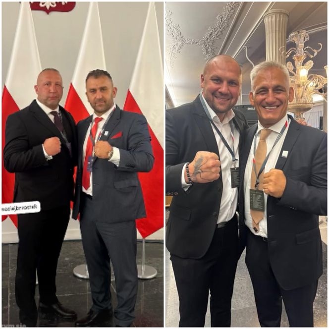 Od lewej: Maciej Brzostek, Krystian Każyszka, Krzysztof Głowacki i Wojciech Bartnik