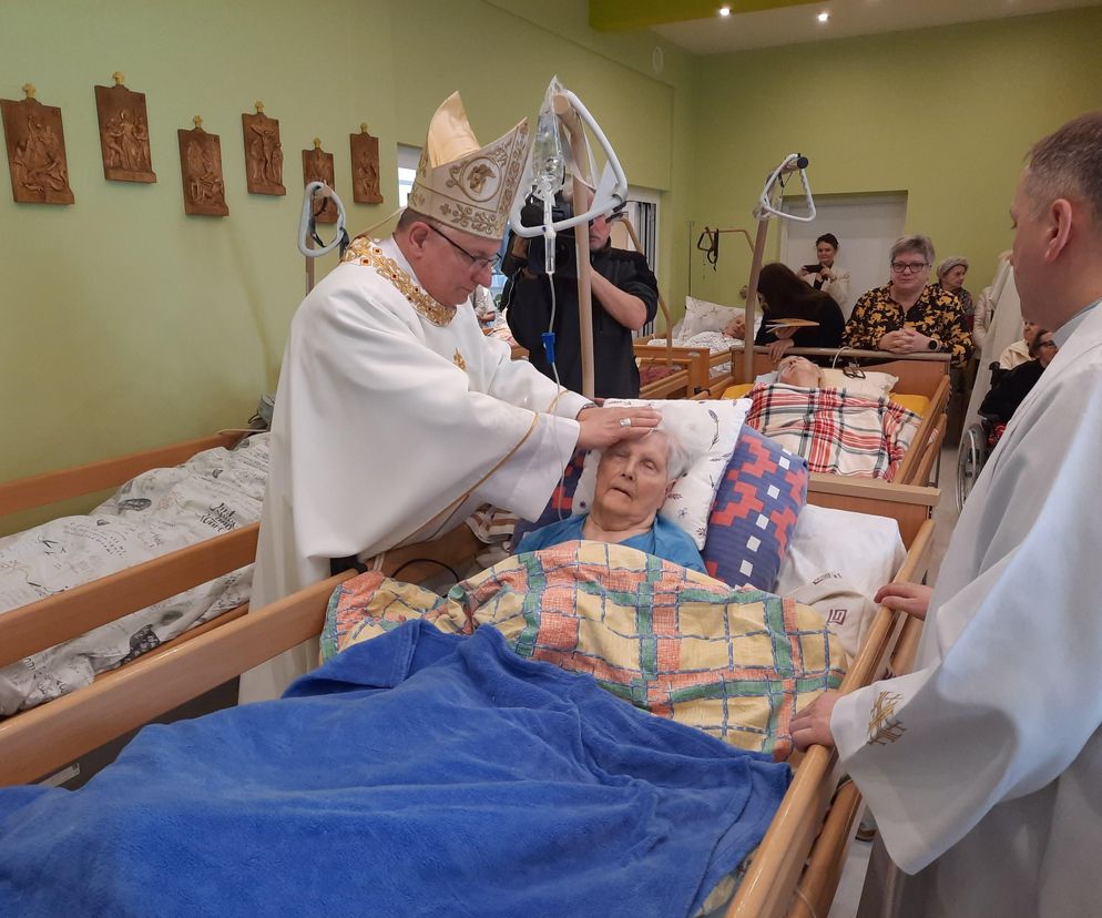 Bp Zadarko udzielił sakramentu namaszczenia chorych