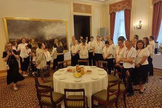 Uczestnicy WTZ w Pałacu Prezydenckim