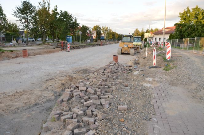 Pod koniec września ma zostać przywrócona przejezdność na remontowanym odcinku ulicy Partyzantów w Siedlcach