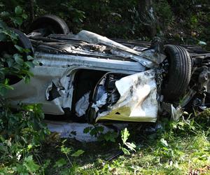 Wypadek pod Olesnem. Trzy osoby z pow. kłobuckiego poszkodowane