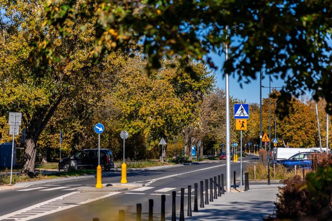 Park linearny na Bielanach w Warszawie