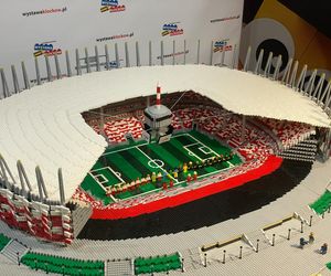 Stadion PGE Narodowy z klocków LEGO