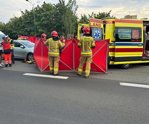 Wypadek w al. Solidarności 