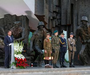 81. rocznica Powstania Warszawskiego. Uroczystość na pl. Krasińskich (31.07.2025)