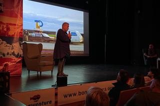 Elżebieta Dzikowska na Festiwalu Podróży i Przygody „Bonawentura” w Starym Sączu