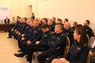 Odprawa roczna u koszalińskich policjantów