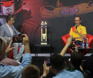 Robert Kubica briefing