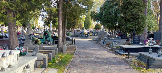 Przygotowania do Wszystkich Świętych Zamość