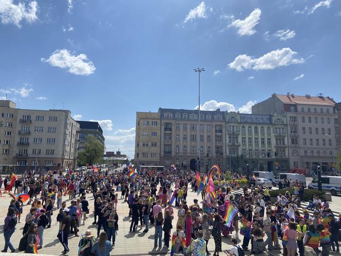 Najbarwniejsza parada w Polsce. Odbył się łódzki Marsz Równości 