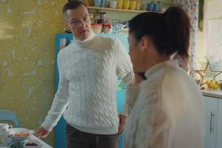 	Święta w M jak miłość odcinek specjalny. Kinga (Katarzyna Cichopek), Piotrek (Marcin Mroczek)