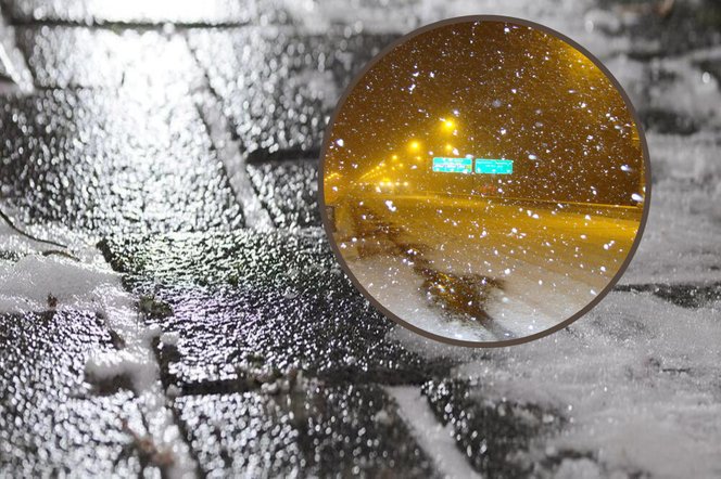 Uwaga na potężną ślizgawicę na drogach! GDDKiA zapowiada też, gdzie spadnie najwięcej śniegu 