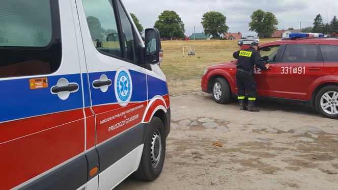 Strażacy przygotowują się do sierpniowego zlotu ZHP w Gdańsku. Na Wyspie Sobieszewskiej odbyły się ćwiczenia.