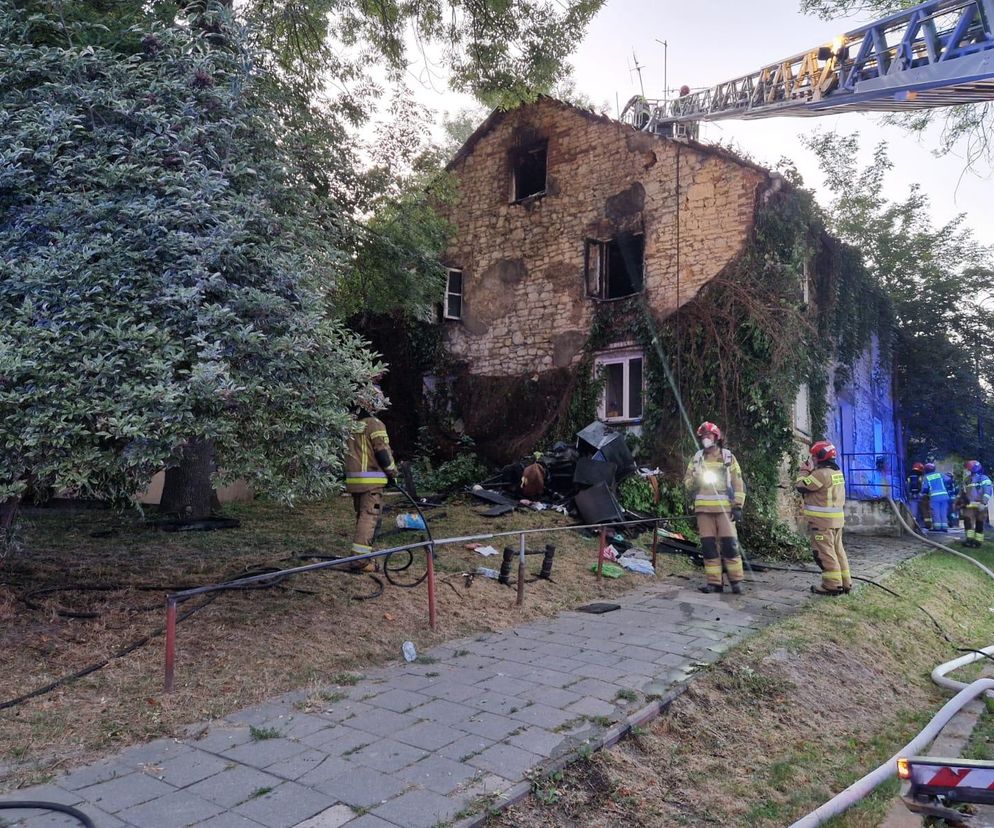 Tragiczny pożar w centrum Lublina. Nie żyją dwie osoby