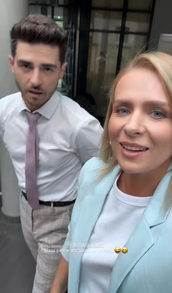 Pierwsza miłość. Marysia (Aneta Zając), Kacper (Damian Kulec)