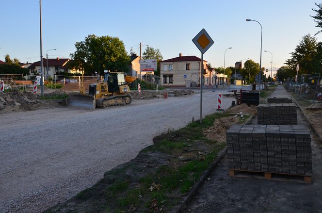 Pod koniec września ma zostać przywrócona przejezdność na remontowanym odcinku ulicy Partyzantów w Siedlcach