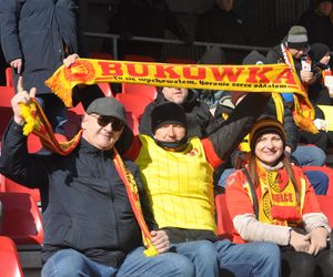 Korona Kielce - Motor Lublin. Kibice na Exbud Arenie