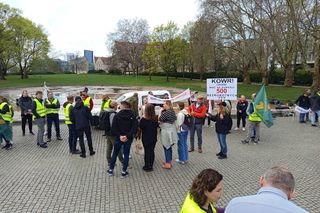 Protest rolników w Poznaniu. 14.04