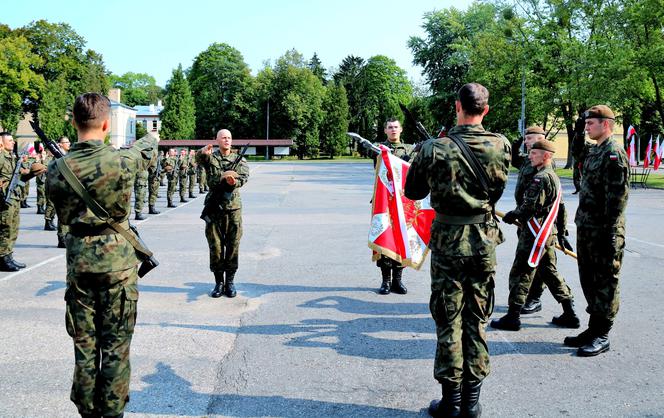 Białystok. Przysięga żołnierzy Wojsk Obrony Terytorialnej