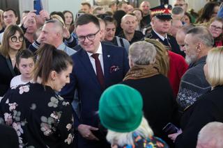 Wigilia dla osób w potrzebie w Sejmie